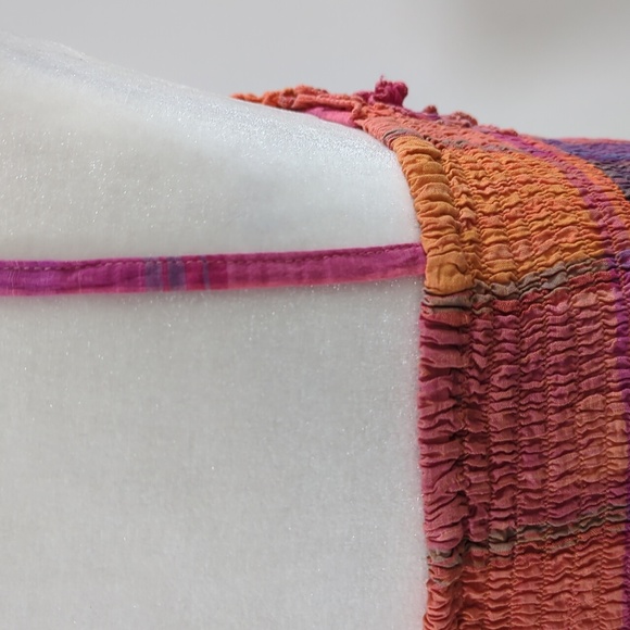 Nadir Positano Cropped Sunset Tartan Bustier - Picture 9 of 10